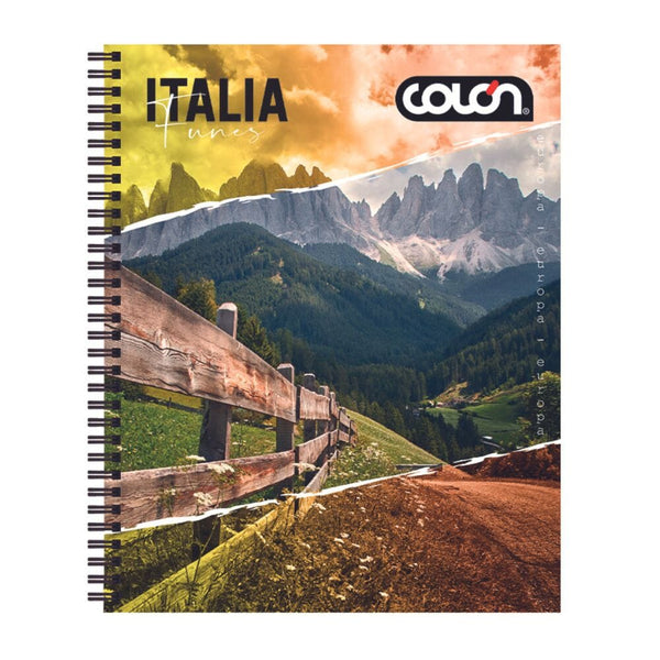 Cuaderno Universitario 7Mm 100 Hojas Paisaje OFICINA Y LIBRERIA COLON 