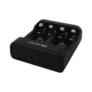 Cargador De Pilas AA/ AAA + 4 Pilas 2000Ma 9 Vol