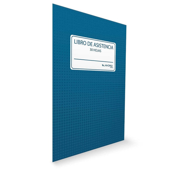 Libro Registro De Asistencia 30 Hojas OFICINA Y LIBRERIA LAVORO 