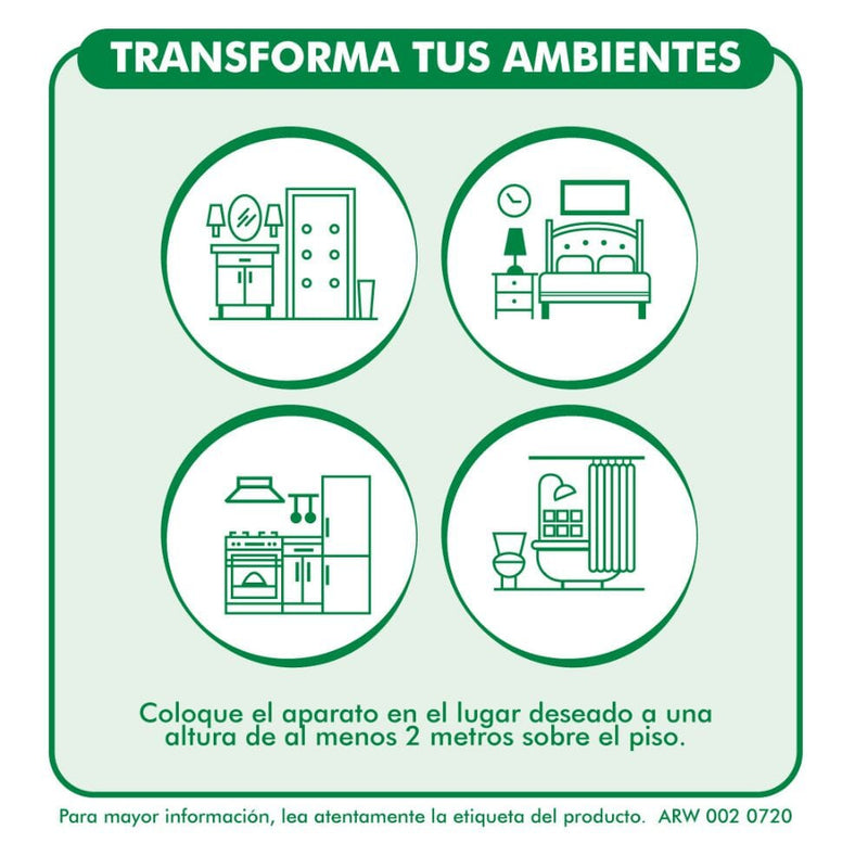 Desodorante Ambiental Aparato Automático Cítrico 250 ml ASEO Y LIMPIEZA AIRWICK 