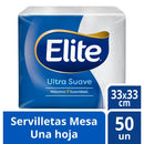 Servilleta Mesa 1 X 50 Un Hoja Simple PAPEL TISSUE ELITE 