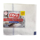 Trapero Simple Algodón Blanco 45x50 cm 1 Un ASEO Y LIMPIEZA FIBRO 