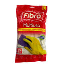 Guante Latex Afelpado Grande ASEO Y LIMPIEZA FIBRO 