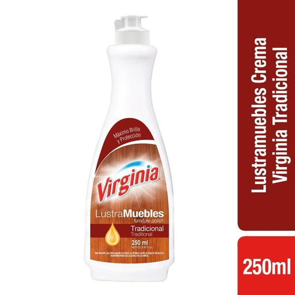 Lustra mueble Crema Tradicional 250 Cc ASEO Y LIMPIEZA VIRGINIA 