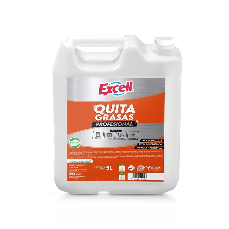 Limpiador Antigrasa Especial Bidón5 Lt ASEO Y LIMPIEZA EXCELL 