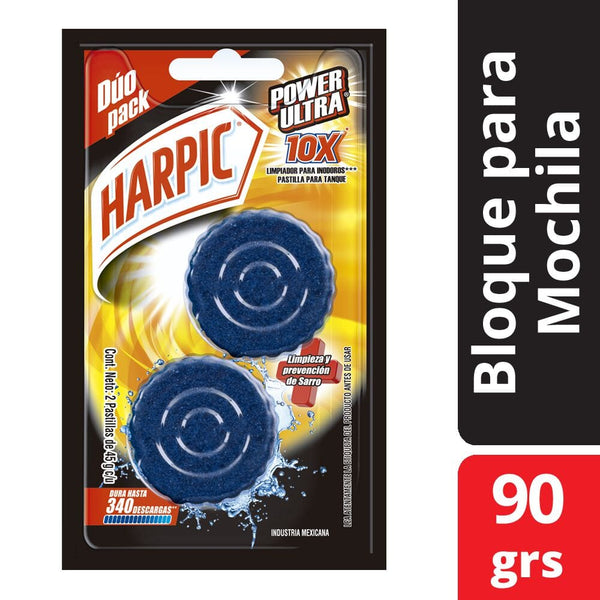 Limpiador Baño Estanque 2 x 45 Gr ASEO Y LIMPIEZA HARPIC 