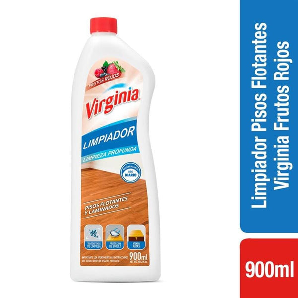 Limpiador Piso Flotante 900 Cc Frutos Rojos ASEO Y LIMPIEZA VIRGINIA 