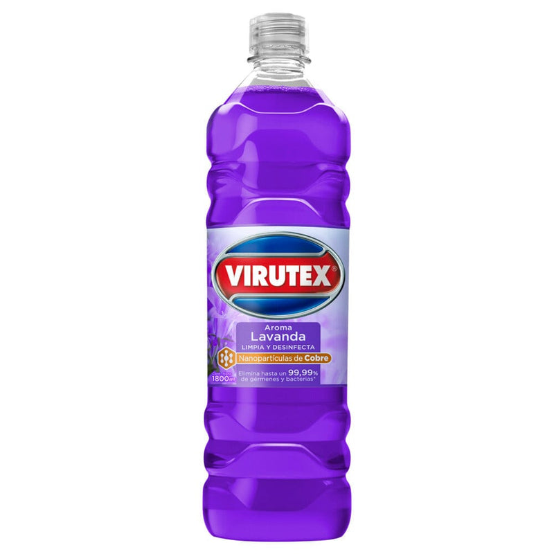 Limpiador Piso 1.8 Lt Lavanda ASEO Y LIMPIEZA VIRUTEX 