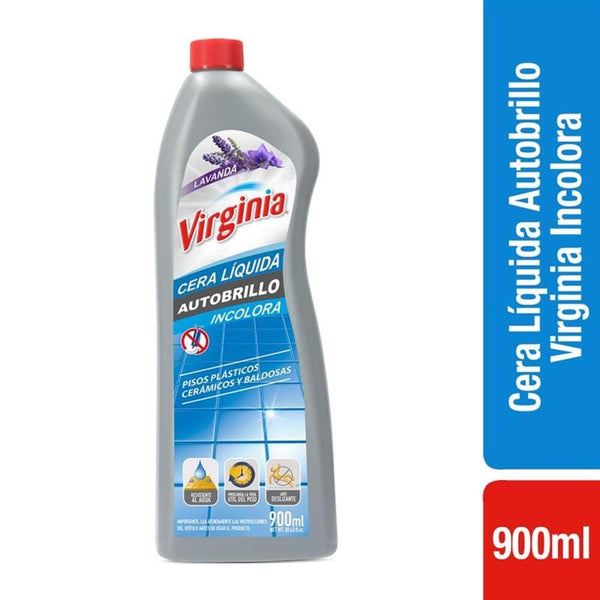 Cera Brillo Instantaneo 900 Ml Incolora ASEO Y LIMPIEZA VIRGINIA 