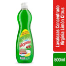 Lavalozas Liquido Concentrado Limon 500 Ml ASEO Y LIMPIEZA VIRGINIA 