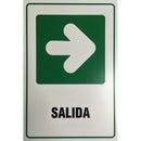 Señalética Salida Flecha A La Derecha FERRETERIA SMF 