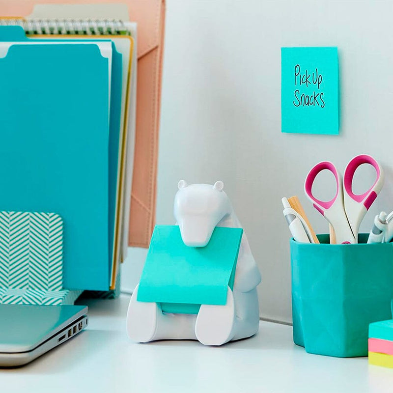 Dispensador De Notas Post-It® Pop Up Oso OFICINA Y LIBRERIA POST IT 
