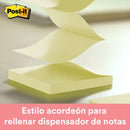 Nota Adhesiva 1 Un X 100 Hojas 7.3 X 7.3 Cm Amarillo Zr 330 OFICINA Y LIBRERIA 3M 