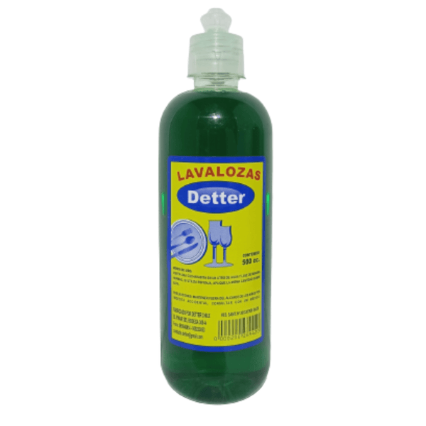 Lavalozas Líquido 500 ml ASEO Y LIMPIEZA DETTER 