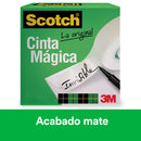 Cinta Adhesiva Magica 19 Mm 25 Mt Transparente Mod.810 OFICINA Y LIBRERIA 3M 