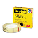 Cinta Doble Contacto 12 Mm 22.8 Mt Transparente OFICINA Y LIBRERIA 3M 