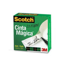 Cinta Adhesiva Magica 12.7 Mm 32 Mt Transparente Mod.810 OFICINA Y LIBRERIA 3M 