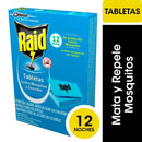Insecticida Tablero Electrico Zancudos 12 Un RAID 