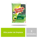 Fibra Abrasiva Grande Pack 2 Un ASEO Y LIMPIEZA SCOTCH - BRITE 