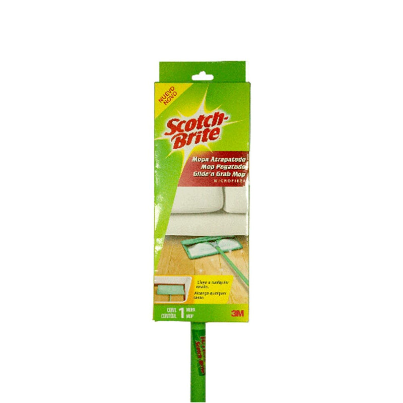 Mopa Plana Completa Microfibra Atrapatodo ASEO Y LIMPIEZA SCOTCH - BRITE 