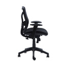 Silla Escritorio Identity Ergonomica Respaldo Medio Con Brazo Negro OFICINA Y LIBRERIA ONE SIT 