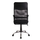 Silla Escritorio Berny Respaldo Alto Con Brazo Negro OFICINA Y LIBRERIA ONE SIT 