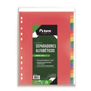 Separador Carta Indice A Z Cartulina OFICINA Y LIBRERIA TORRE 