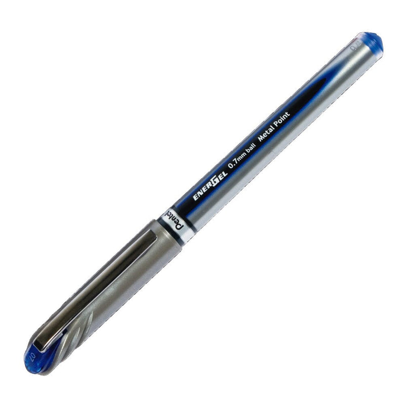 Bolígrafos De Gel Pentel EnerGel 0.7mm - Pack De 6 Colores, Recargables, Mecanismo De Presión, Secado Rápido