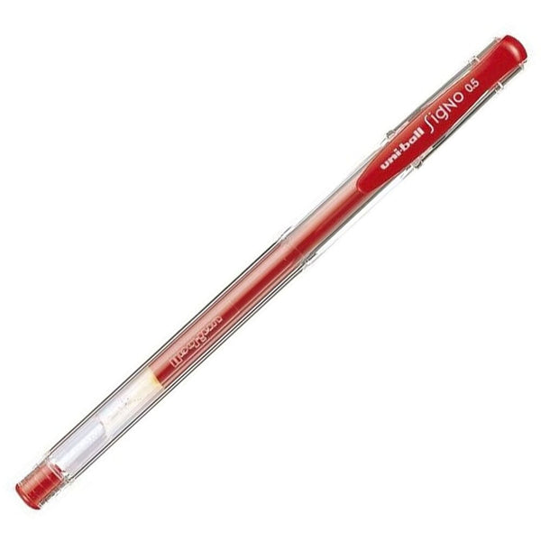 Lápiz tinta gel 0.5 signo UM -100 Rojo OFICINA Y LIBRERIA UNIBALL 
