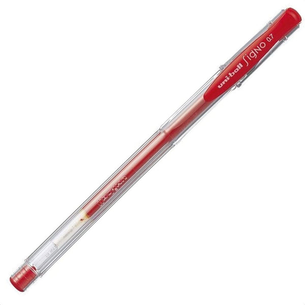 Lápiz tinta gel 0.7 Signo UM -100 Rojo OFICINA Y LIBRERIA UNIBALL 