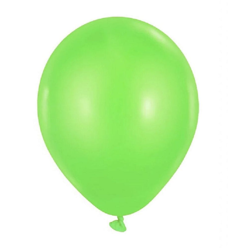 Globo 09 Standard B Verde X 25 COTILLON FIESTAMANIA 