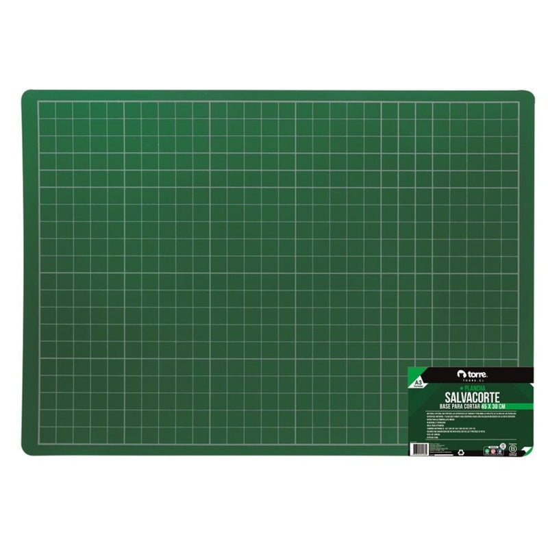 Plancha Salvacorte A3 45 X 30 Cm Verde OFICINA Y LIBRERIA TORRE 