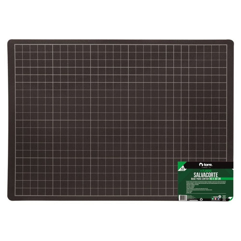 Plancha Salvacorte A3 45 X 30 cm Negro OFICINA Y LIBRERIA TORRE 