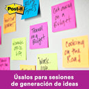 Nota Adhesiva 654 76 X 76 Mm 45 Hojas 3 Un Colores Aqua OFICINA Y LIBRERIA POST IT 