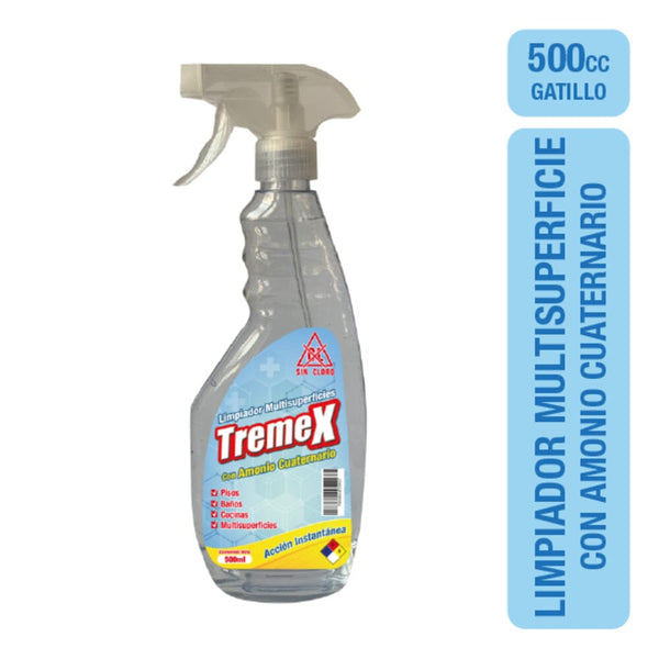 Limpiador Multi Higienic Amonio 500 Ml ASEO Y LIMPIEZA TREMEX 