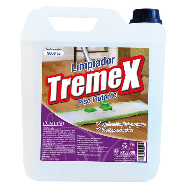 Limpiador Piso Flotante Lavanda 5 Lt TREMEX 