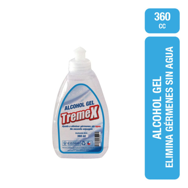 Alcohol Gel 360 ml CUIDADO PERSONAL TREMEX 