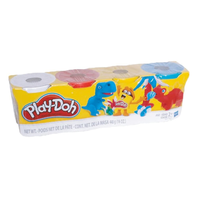 Masa Moldeable Play-Doh Pack 4 OFICINA Y LIBRERIA HASBRO 