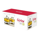 Vaso Bajo Set 6 Manhathan 340 Cc HOGAR CRISTAR 