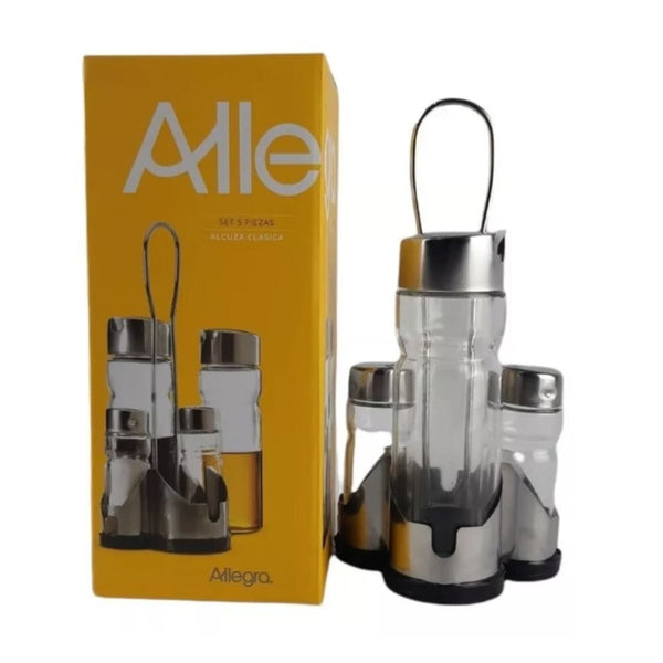 Set Alcuza Clásica 5 Piezas HOGAR ALLEGRA 