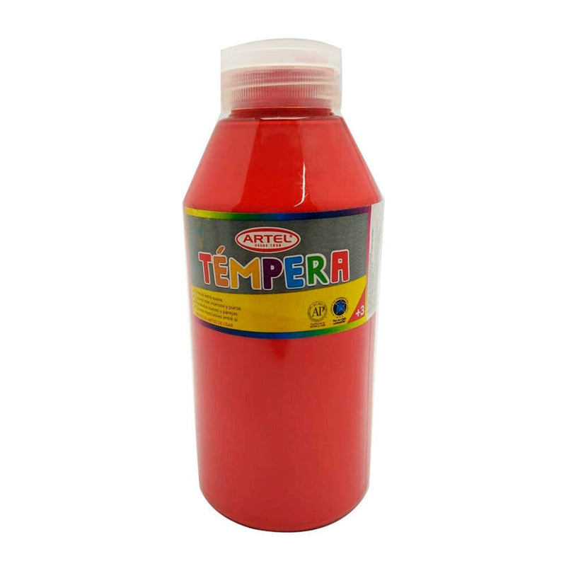 Tempera 500Cc.Bermellon ARTEL 