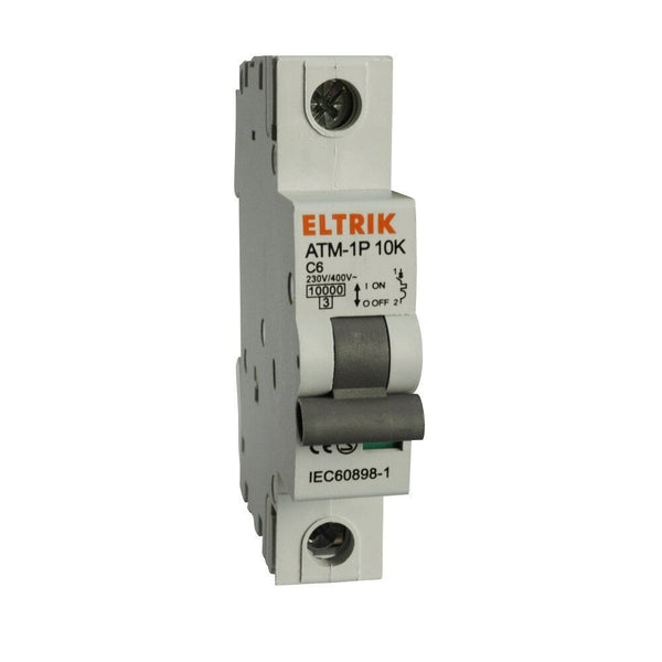 Interruptor Automático 1 X 16A 10Ka Curva C FERRETERIA ELTRIK 