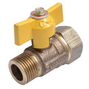 Llave Bola Gas Br Hi-He 1/2 Pulgada FERRETERIA NIBSA 