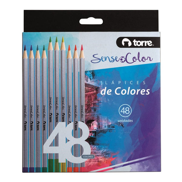Set Lápices Color Soc 48 Colores OFICINA Y LIBRERIA TORRE 