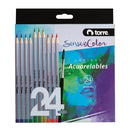 Set Lápices Acuarelables Soc 24 Colores OFICINA Y LIBRERIA TORRE 