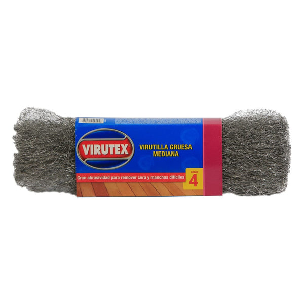 Virutilla Gruesa Clásica N 4 Mediana ASEO Y LIMPIEZA VIRUTEX 