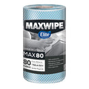 Paño Limpieza Max80 Azul Rollo 80 Hojas ASEO Y LIMPIEZA MAXWIPE 