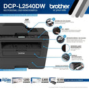 Multifuncional Monocromática Laser Dcp-L2540Dw Usb Wifi Red Duplex Adf TECNOLOGÍA BROTHER 