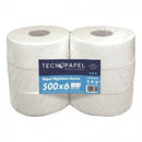 Papel Higiénico Jumbo Hoja Simple 6 Rollos X 500 Mt PAPEL TISSUE TECNOPAPEL 