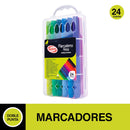 Marcador Permanente Fino Doble Punta 24 Un OFICINA Y LIBRERIA ADIX 